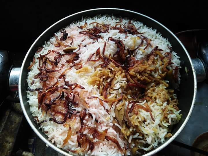Haydarbadi Dum Biriani. Cooked by me