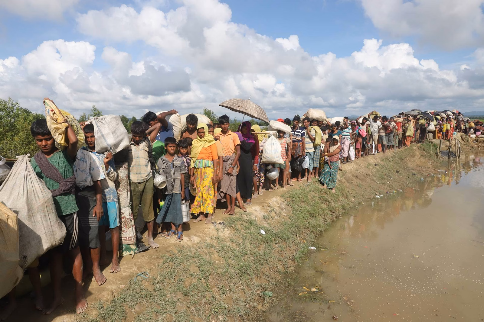 Rohingya camp overview